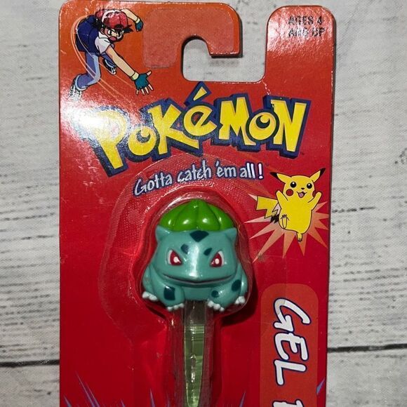NEW 1999 Pokémon Bulbasaur Collectors Edition Gel Pen Green Ink .7 mm Point READ - Picture 4 of 6